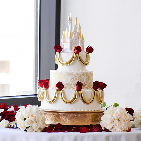 This elegant cake that will make you feel like a belle, not a beast.