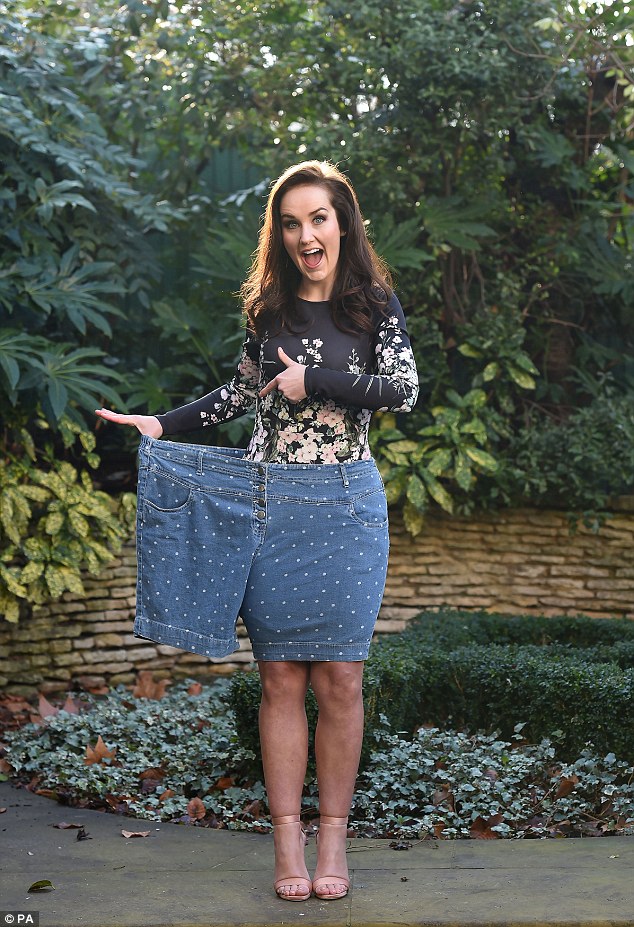 The slimmer, who lost over 19st, shows off the remarkable weightloss 