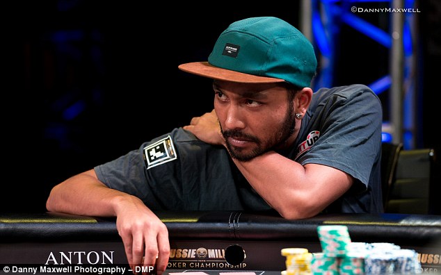 Mr Vijayaram paid $130 to compete in a poker tournament last Sunday. By winning that event, he received a $10,600 ticket to the Aussie Millions contest