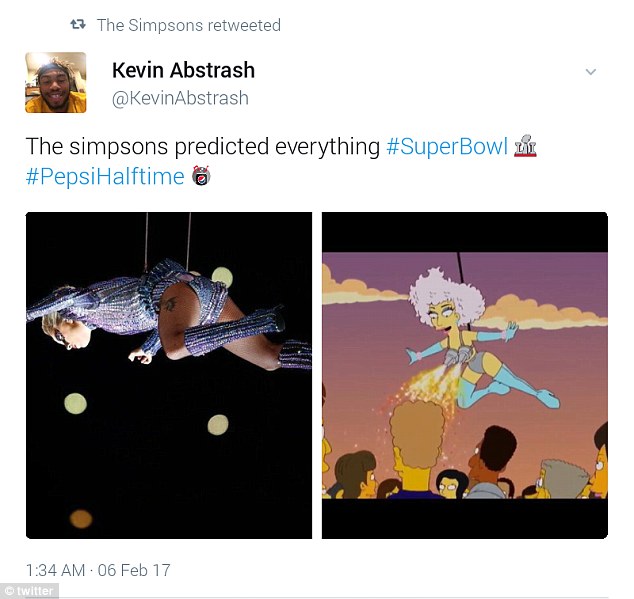 Shock: Twitter went wild with people noticing the comparisons between the cartoon and real life