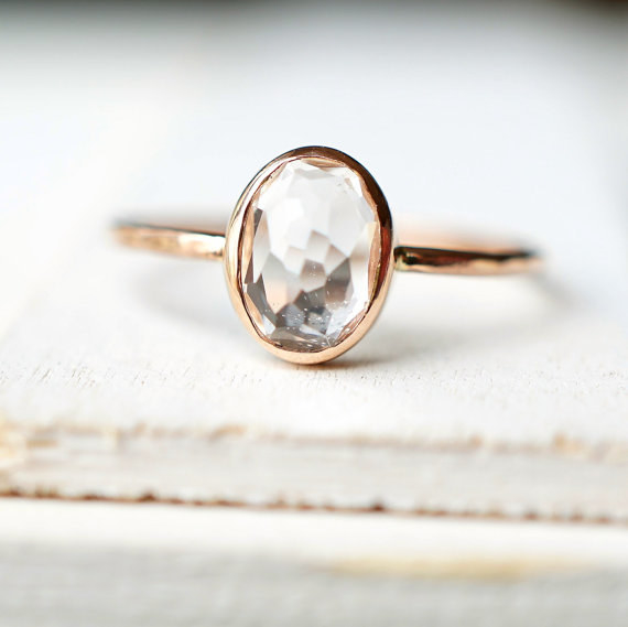 A ring that'll make your love crystal clear.