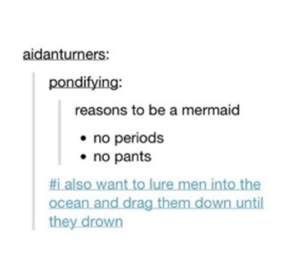 When there were two types of mermaids:
