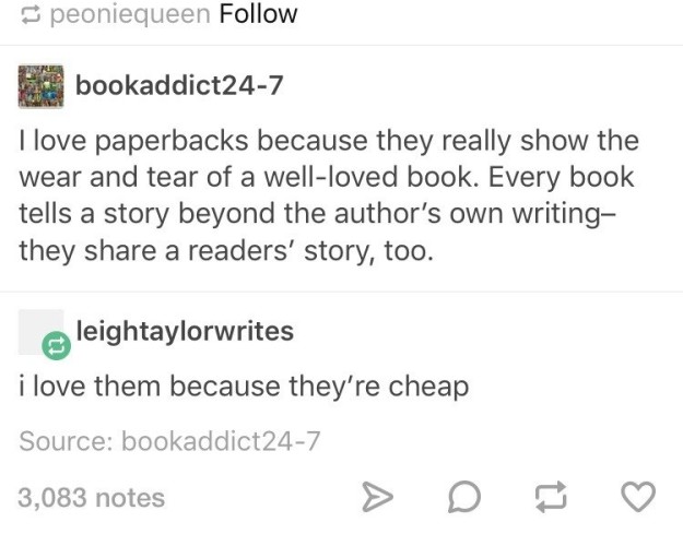 When there were two types of book lovers: