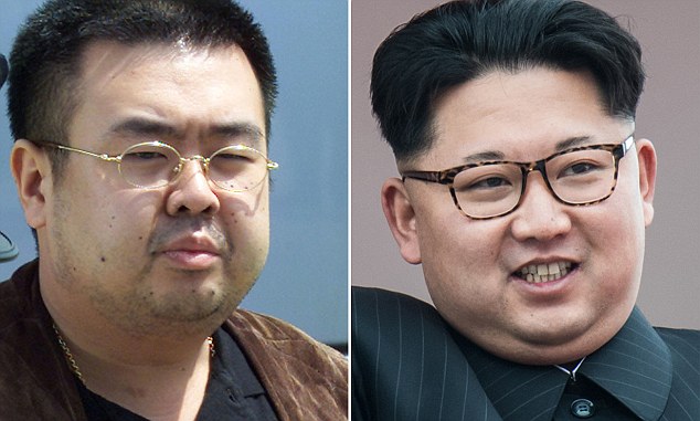 Malaysian police have announced the arrest of a fourth suspect, a North Korean, in the death of Kim Jong-nam, left, the half brother of dictator Kim Jong-un, right 