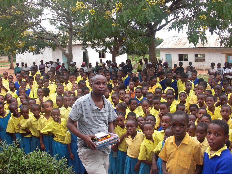 The 41-year-old also runs a conservation project in his spare time called TSAVO Volunteers and visits local school to educate children on wildlife. "I was born around here and grew up with wildlife and got a lot of passion about wildlife," he says. "I decided to bring awareness to this so when they grow up they can protect their wildlife.”