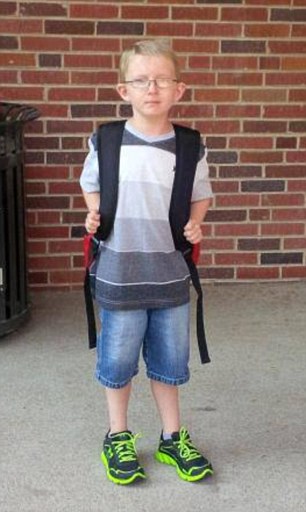 Still going:  Drake has had his ups and downs. This was him one year after his first diagnosis, in 2013, getting ready to return to school