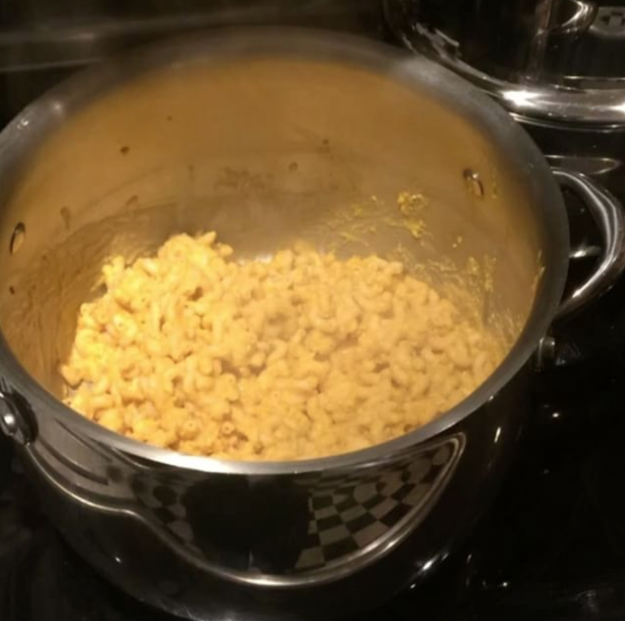 And you had to learn how to make a whole pot of macaroni and cheese if you wanted it because EASY MAC WASN'T EVEN A THING!