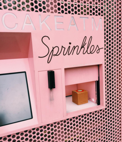 This literal cupcake ATM that will quickly satisfy your cupcake craving any time of day.