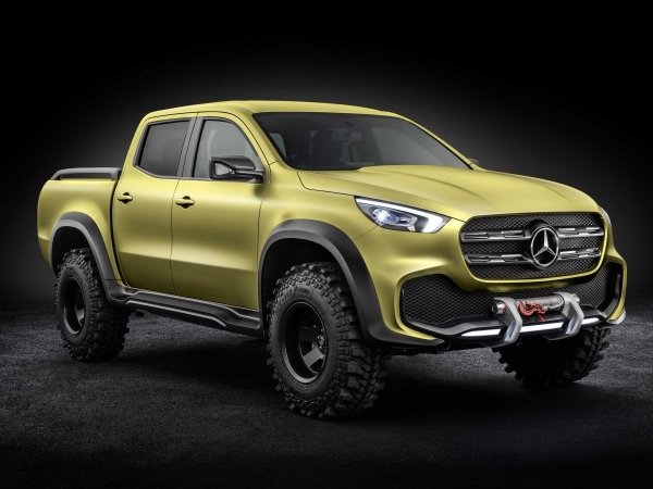 Mercedes X-Class Pickup with added Off-road specs