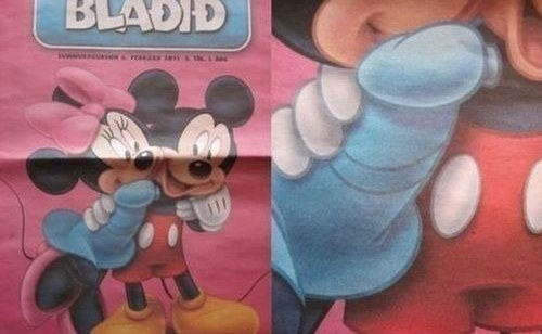 Poor Minnie. Life must be hard when you look like that: