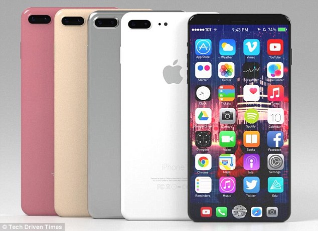 Previous rumors have already identified an increase in price. Earlier this month it was revealed that the so-called iPhone 8 (artist impression) will costs more than $1,000 (£800) – making it the most expensive handset the firm has ever produced