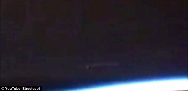 Conspiracy theorists believe Nasa may have been 'dimming the feed' to hide the objects from view. While it is not always possible to determine exactly what these objects are during the brief period they appear in the stream, there are a number possible explanations for these types of sightings