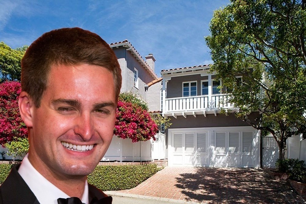 Spiegel moved out of his dad's house in November 2014 and bought his own three-bedroom house in Brentwood for $3.3 million.