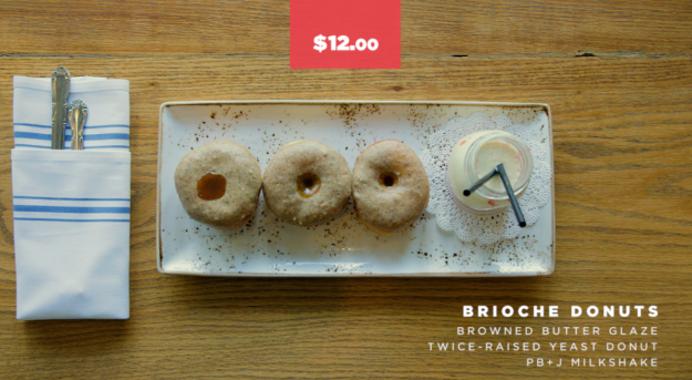 Here we tried their brioche donuts, which were complimented with a brown butter glaze.