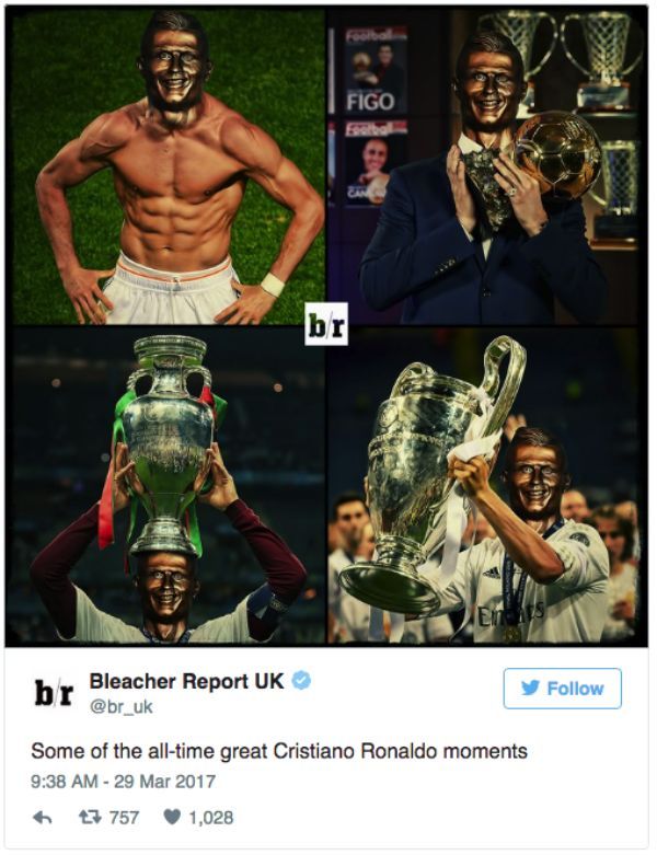 the internet is dying at cristiano ronaldos statue unveiling 18 photos 27 The internet is dying at Cristiano Ronaldos statue unveiling (17 Photos)