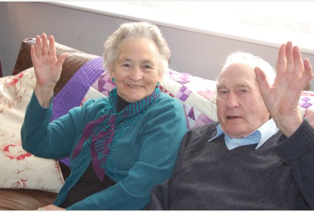 Couple Married For 71 Years Die Within Four Minutes Of Each Other 929 wilf vera russell