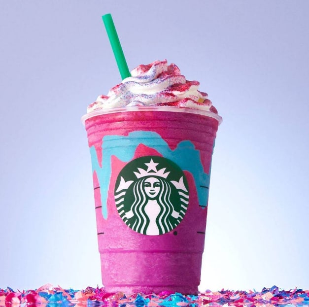 !!!!!! It's a new limited-time Frap flavor from Starbucks.