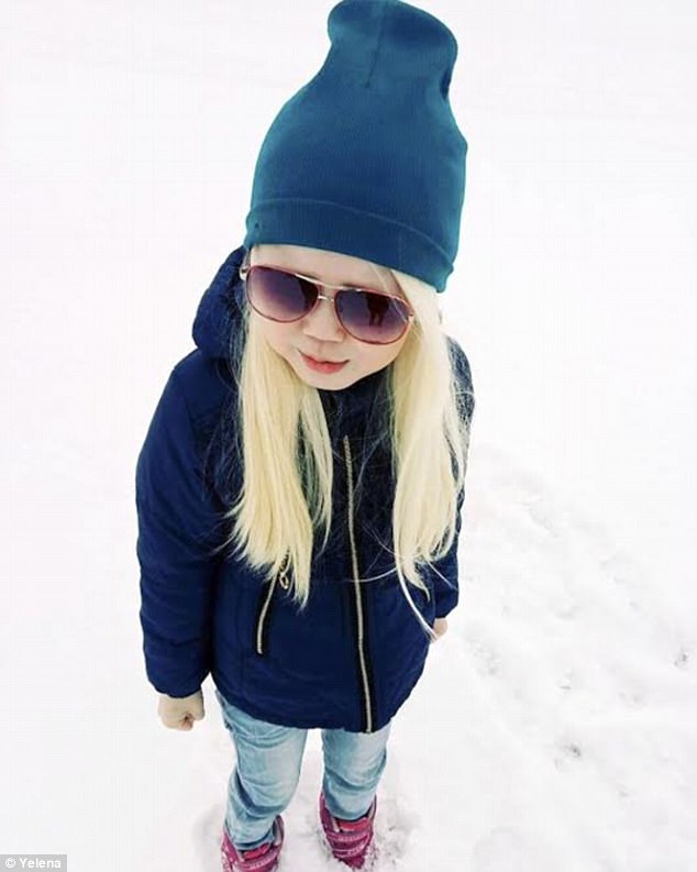 When asked now, 'Snow White' says she wants to be a model - but her mother says she will have to wait 