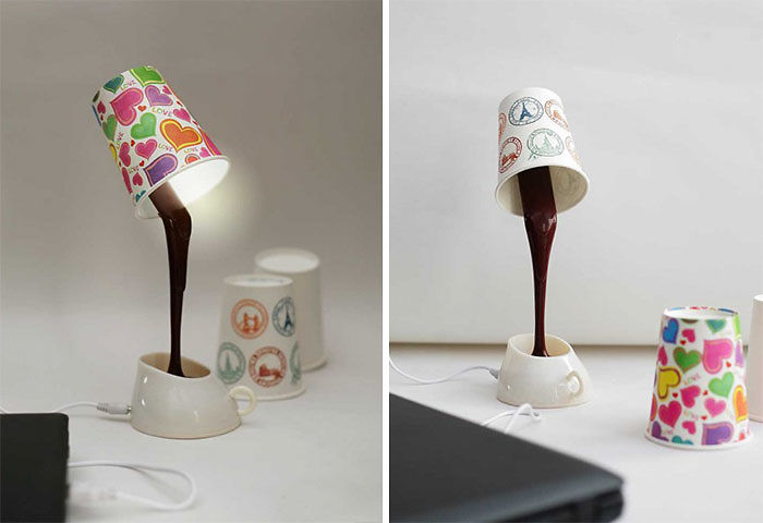 Coffee Cup Desk Lamp