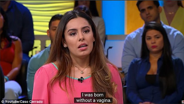 However, Tania says this is not the case revealing that she was born with Rokitansky syndrome meaning she had no vagina 