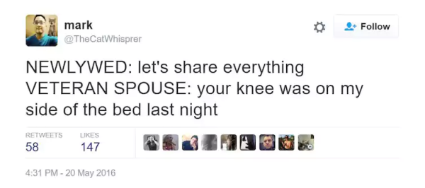 married life perfectly summed up in tweets 21 Married life perfectly summed up in tweets (30 Photos)