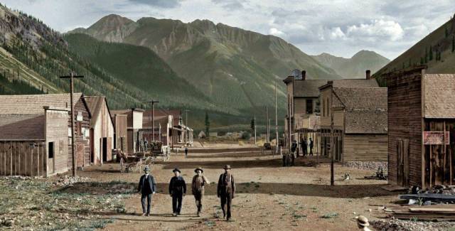 29 -  Colorado town in the late 19th century.