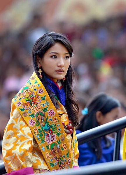 30 -  Queen of Bhutan, Jetsun Pema.