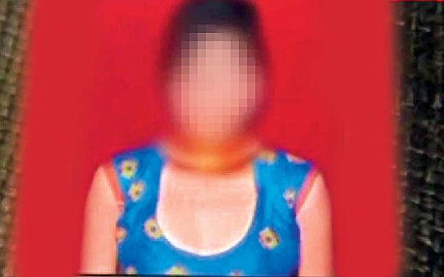 A jilted boyfriend gang-raped his ex-girlfriend (pictured) with six other men then drove a car over her head to stop her being identified in India, it has emerged 