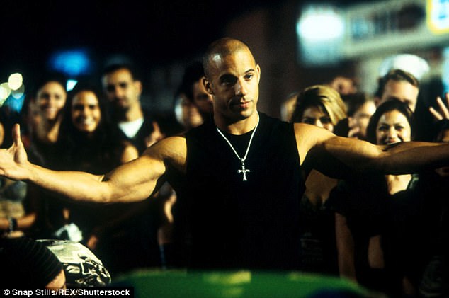 Inspiration?: The only motive in the murder is linked to the Vin Diesel (pictured) film franchise. 'He has a creed based on the movie series Fast & Furious of "ride or die" so you have to be loyal to him to the end including death,' a detective testified