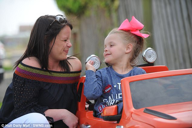 Lindsey Grant, 30, is adamant the reason for her daughter Lexi-Mae's deteriorating condition is because of the canned tuna she used to eat on an almost daily basis