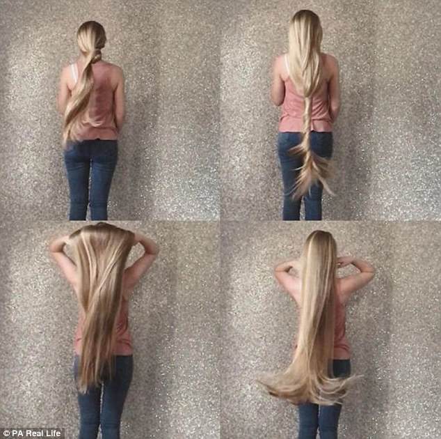 Videos of Lianne swishing her hair around have helped her gain tens of thousands of followers on Instagram