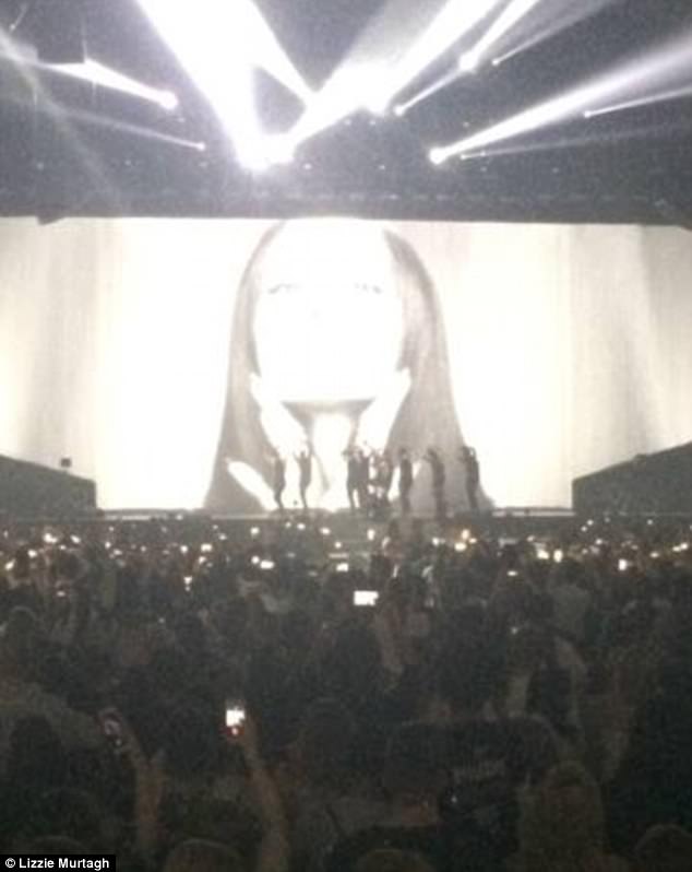 She took this picture during the Ariana Grande concert in the hours before the horror blast