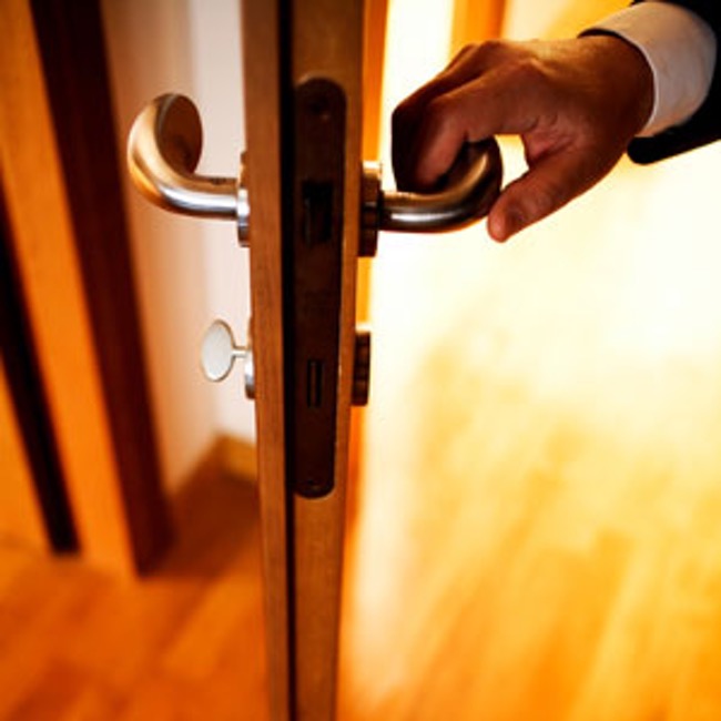 Image result for someone opening a door