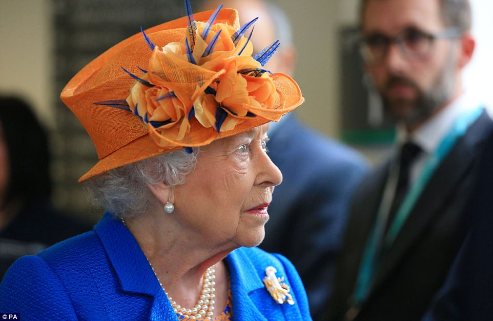 The Queen visited the hospital in a show of solidarity for the survivors, and those who battled to keep them alive