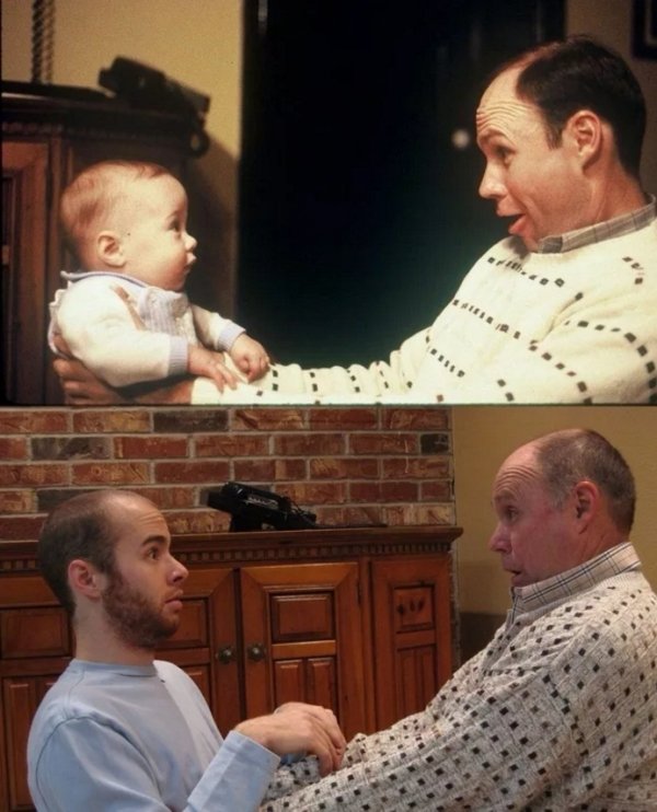 family photos then now same recreated funny 15 Then & now images prove that some people never change (40 Photos)