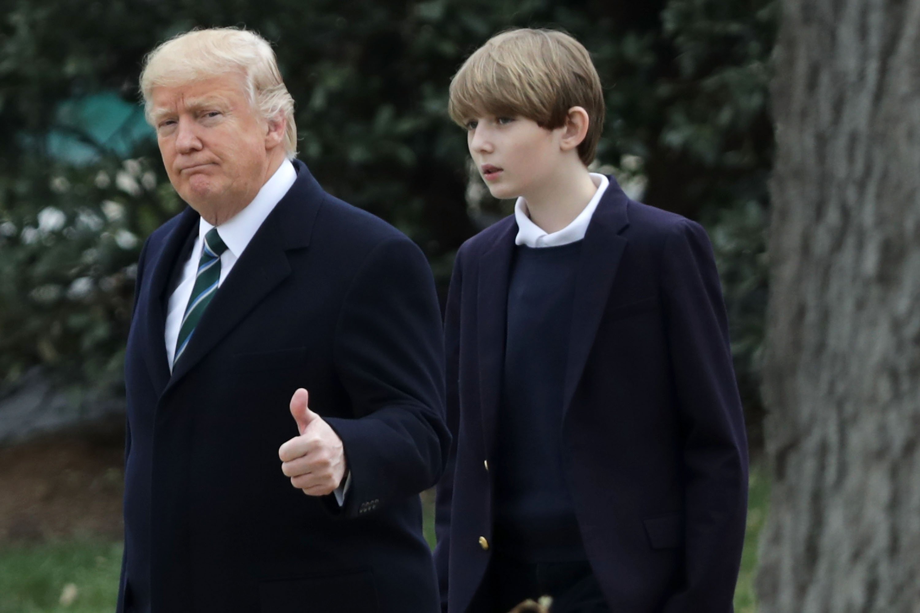 Donald Trumps Son Thought He Was Dead After Seeing Beheading Picture GettyImages 654591548