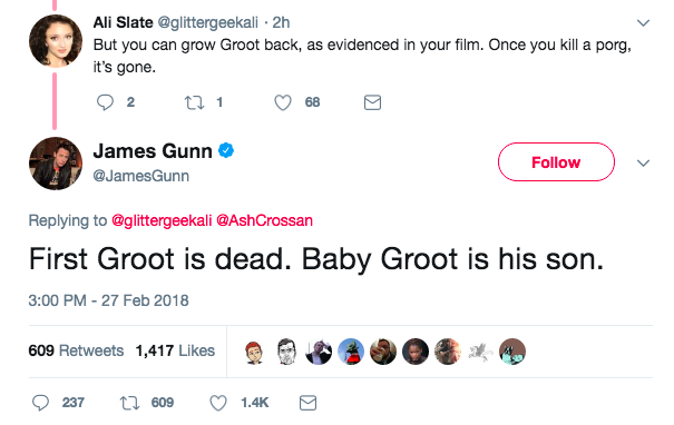 導演不小心劇透「格魯特已死」　他：小格魯特其實是...