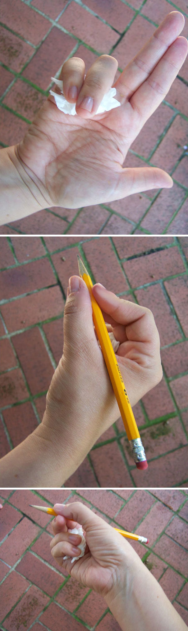 ให้เด็กฝึกจับดินสอ