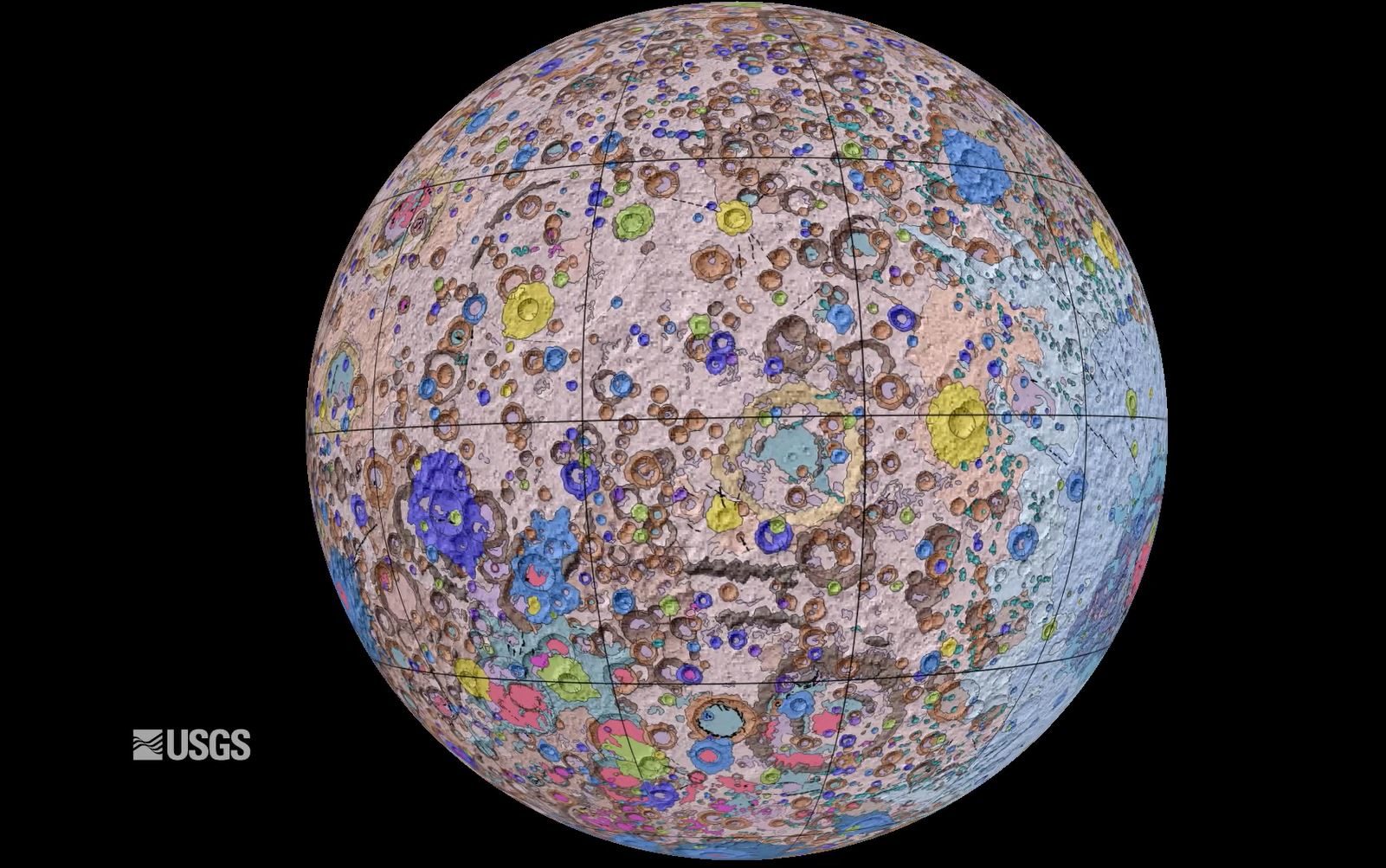 月球地图