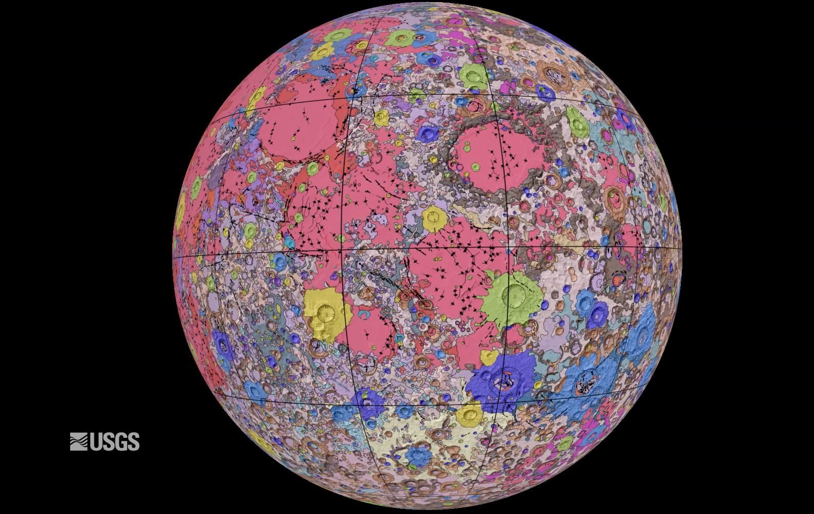 月球地图