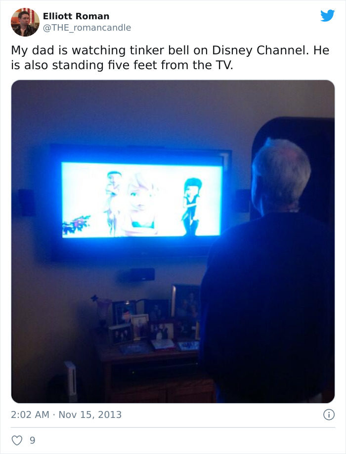 爸爸看電視姿勢
