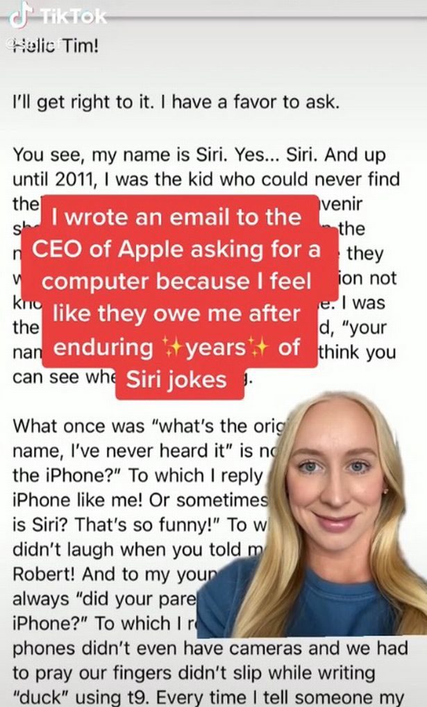 名叫Siri要求免费电脑作赔偿